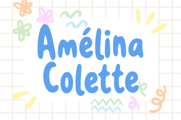 Amelina Colette: A Display Font That Feels Like a Warm Welcome