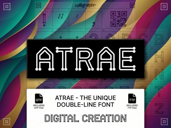 Atrae: A Display Typeface for Editorial Clarity and Character