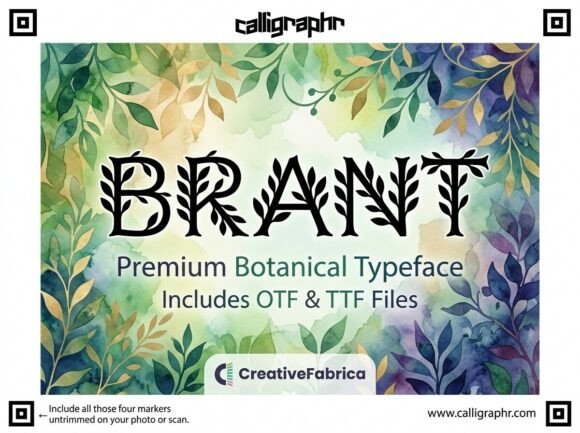 Brant: The Display Font That Makes Your Headline Impossible to Scroll Past
