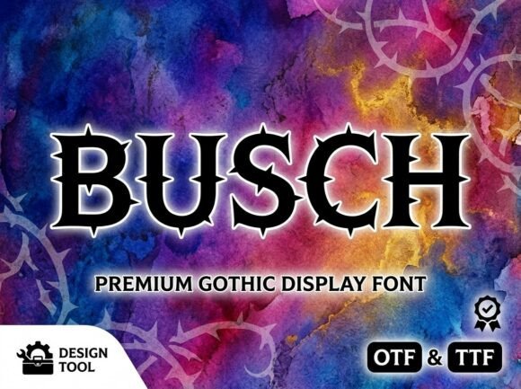 Busch: A Display Serif That Adds Gravitas to Digital Branding