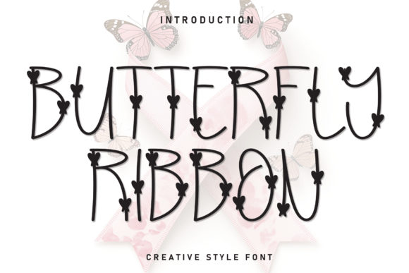 Butterfly Ribbon: A Warm, Handwritten Display Font for Real Brands
