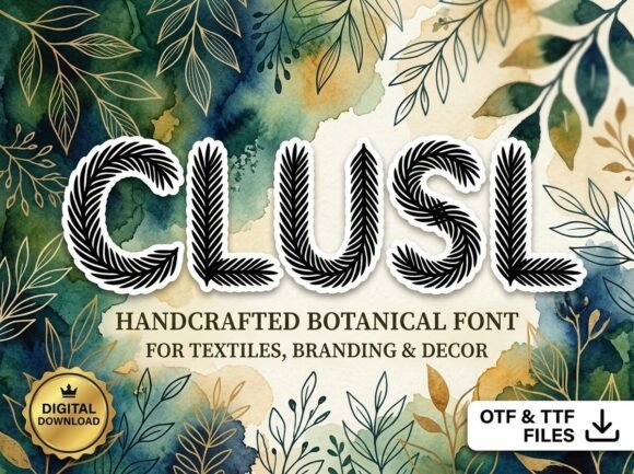 Clusl: A Distinctive Display Font for Editorial Impact