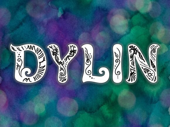 Dylin Display Font for Handmade Creators