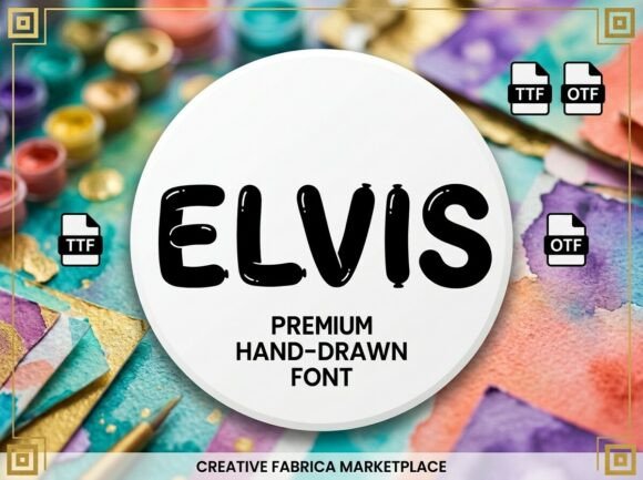 Elvis: A Premium Display Font for Distinctive Web Design