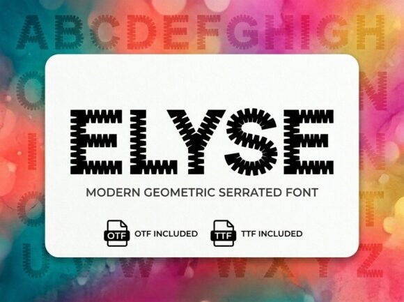 Elyse: A Display Font That Elevates Digital Branding