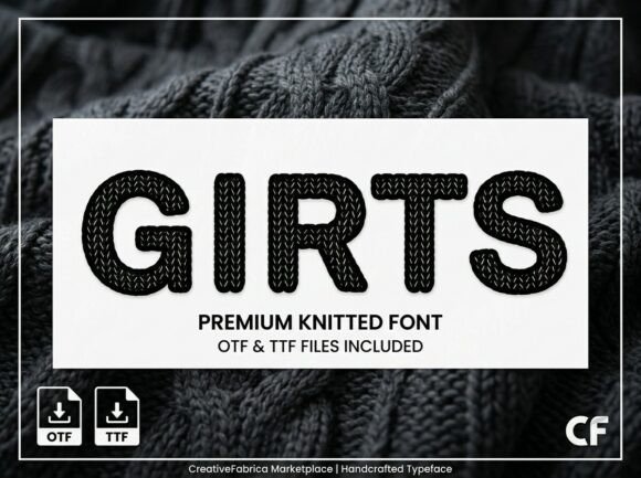Girts: A Standout Display Font for Handmade Creators