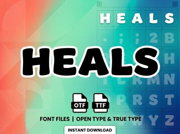 Heals: A Display Font That Elevates Editorial Design
