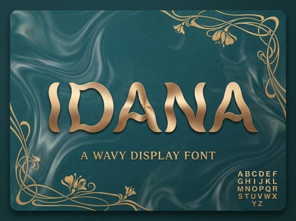 Idana: A Standout Display Font for Digital Branding