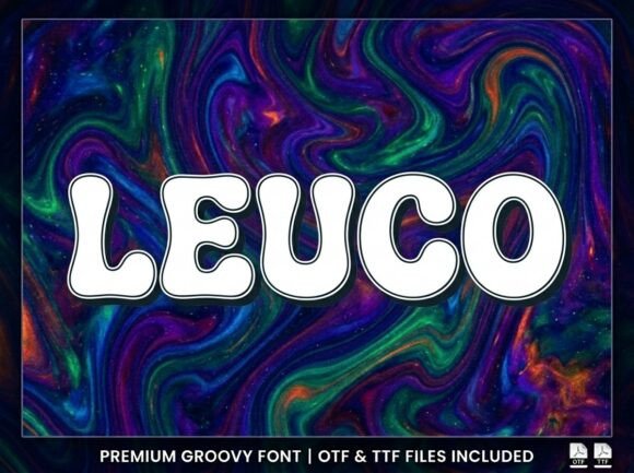 Leuco: A Standout Display Font for Small Business Branding
