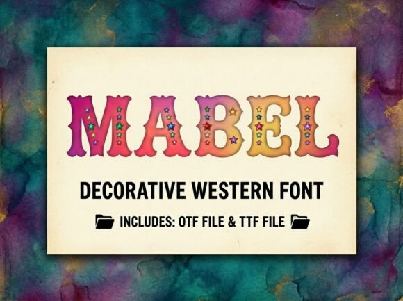 Mabel: A Bold Display Font That Commands Attention