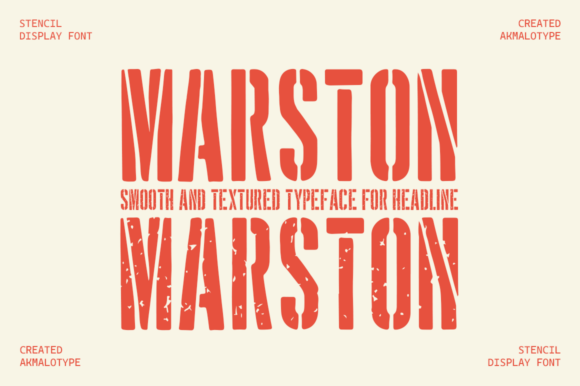 Marston: A Display Font That Makes Your Headlines Unmissable