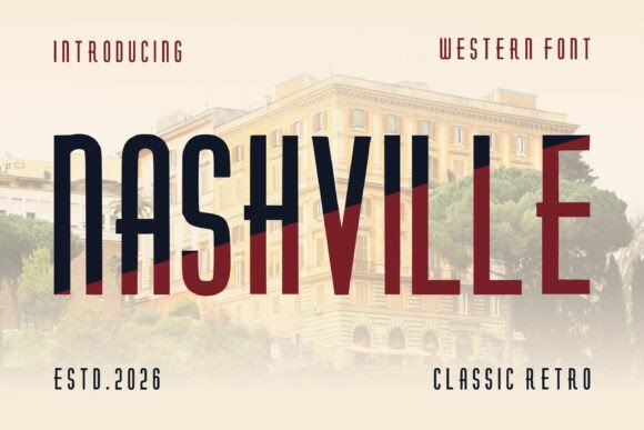 Nashville: A Display Font That Earns Its Space