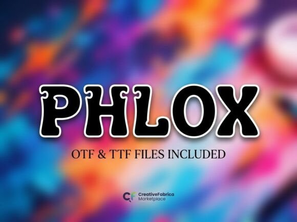 Phlox: A Display Typeface That Feels Like a Warm Invitation
