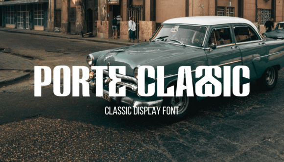 Porte Classic: A Display Font That Builds Trust
