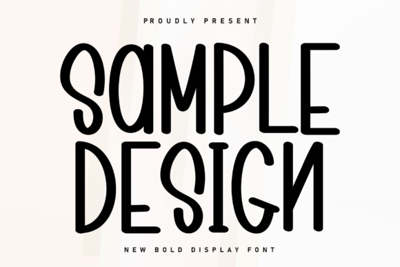 Sample Design: A Sweet Handwritten Font for Cozy Brand Accents