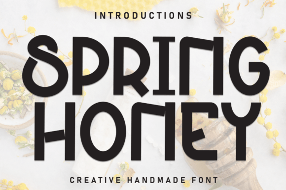Spring Honey: A Display Font That Makes Your Headlines Pop