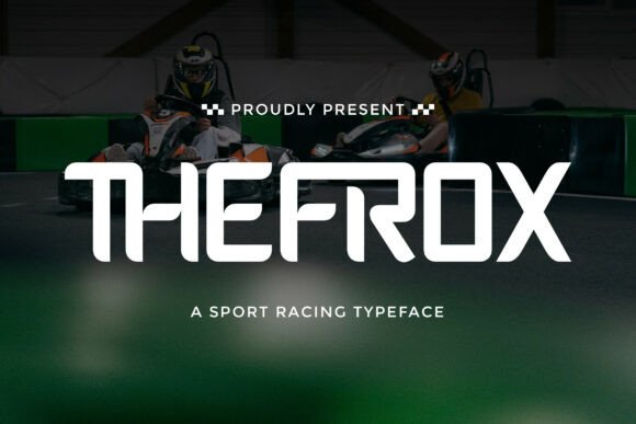 Thefrox: A Bold Display Typeface That Accelerates Your Digital Brand